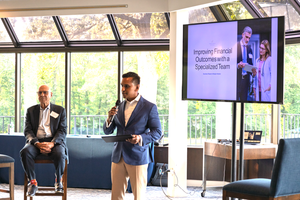 Prolific Solutions presenting at a masterclass event